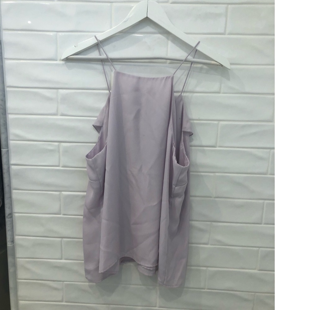Wayf Lace-Up Ruffle Cami - Picture 6 of 9